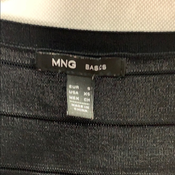 Black MNG basics stretchy dress size xs - Picture 4 of 5